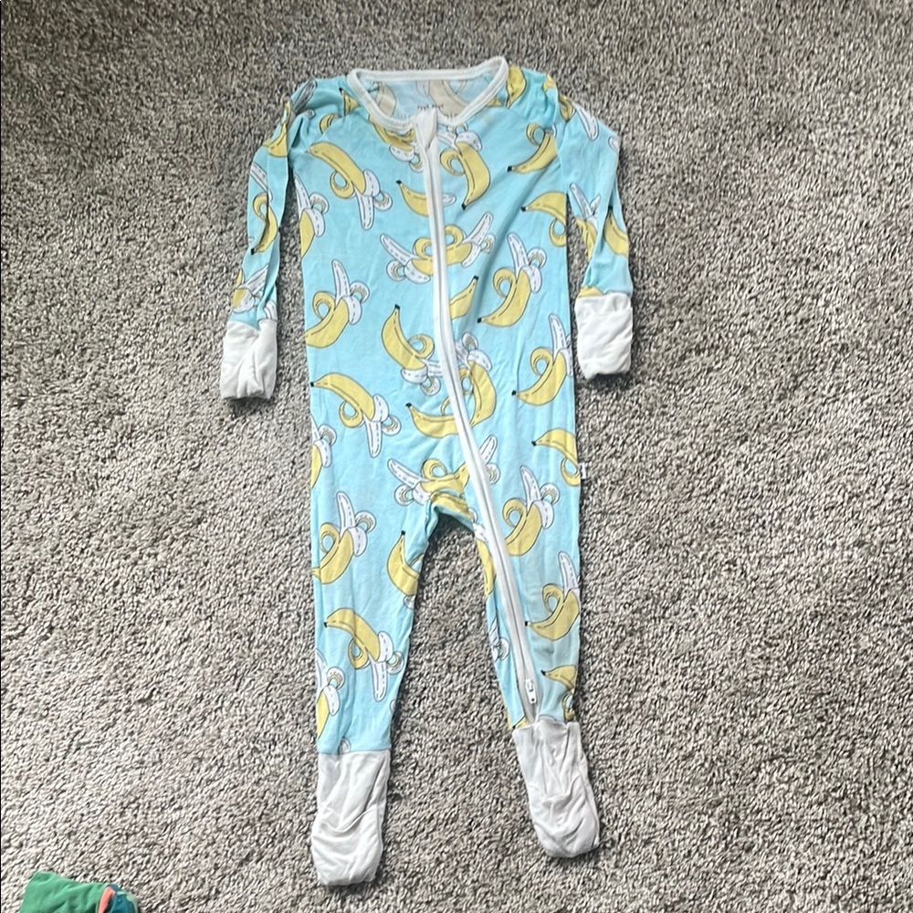 Little Sleepies Banana Print Zippy